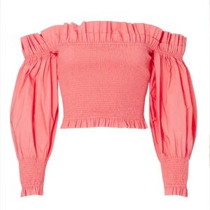 Toccin Smocked Ruffle Top